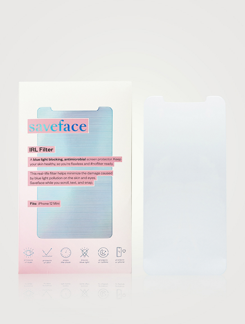 IRL Filter Blue Light Blocking, Antimicrobial Screen Protector - iPhone 12 Mini