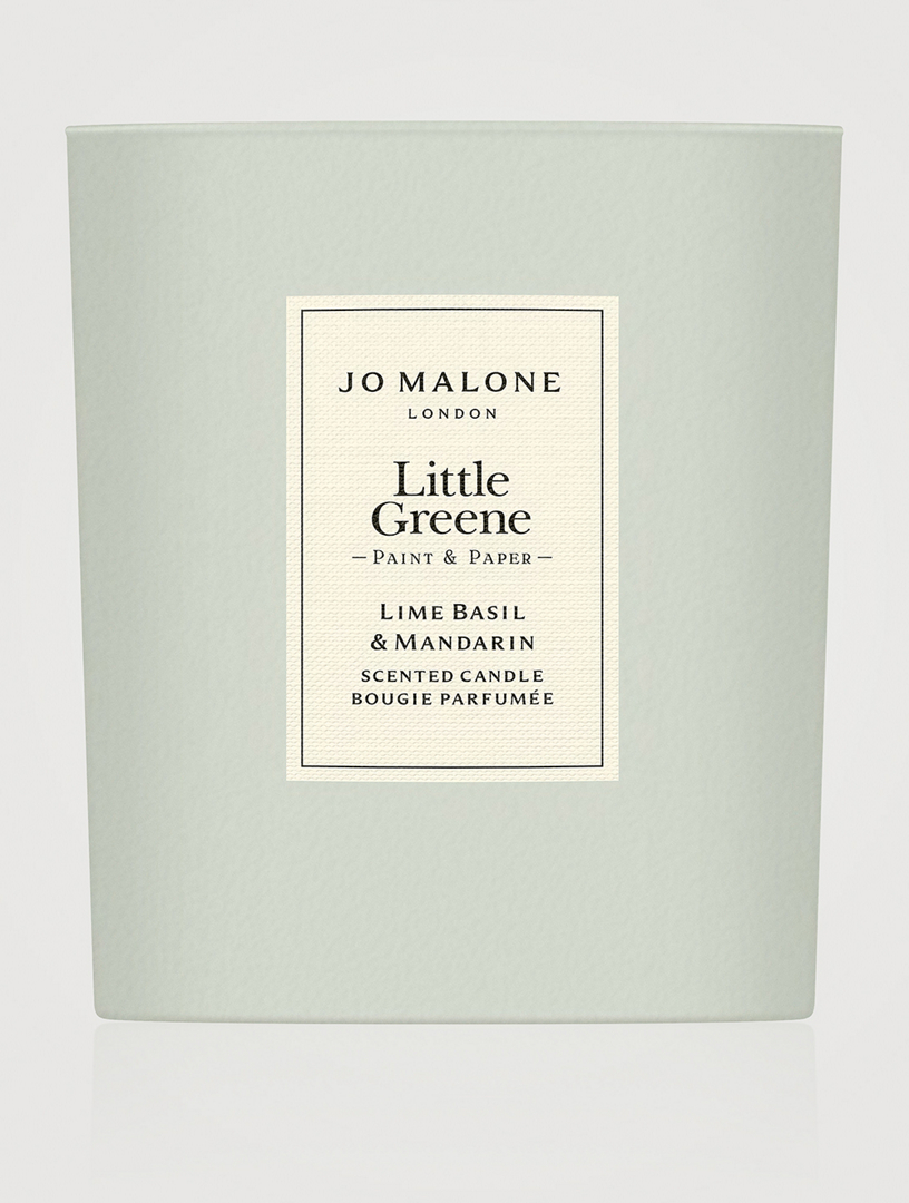 Little Greene Lime Basil & Mandarin Scented Candle