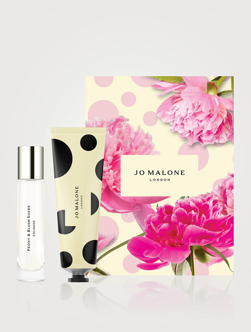 Peony & Blush Suede Cologne & Hand Cream Duo Gift Set