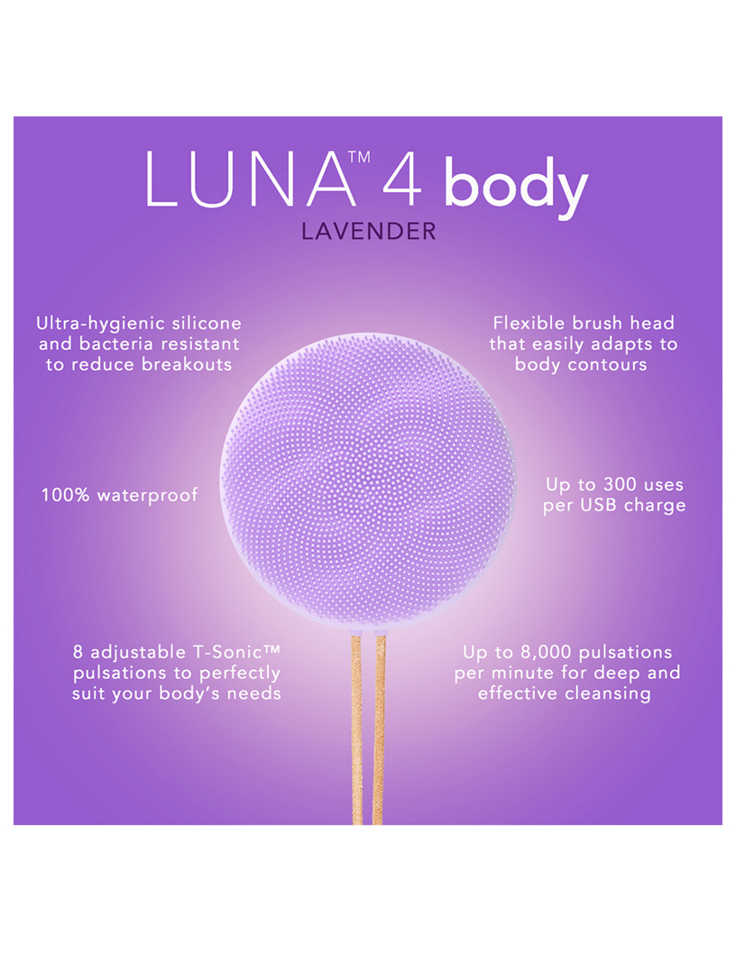 Luna 4 Body Brush - Lavender