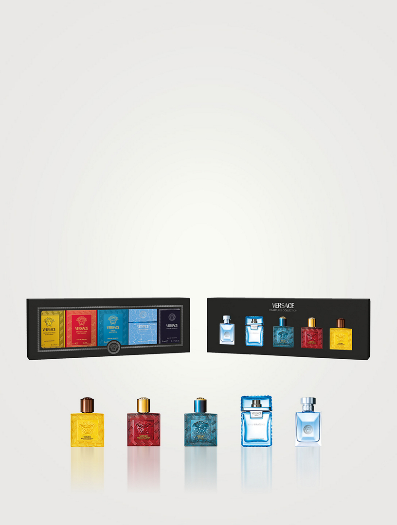 Versace Men's 5-Piece Miniature Set