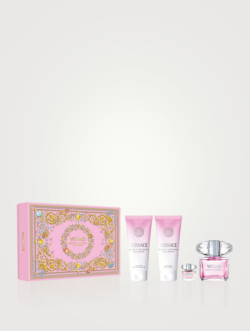 VERSACE Versace Bright Crystal Eau De Toilette Four-Piece Set