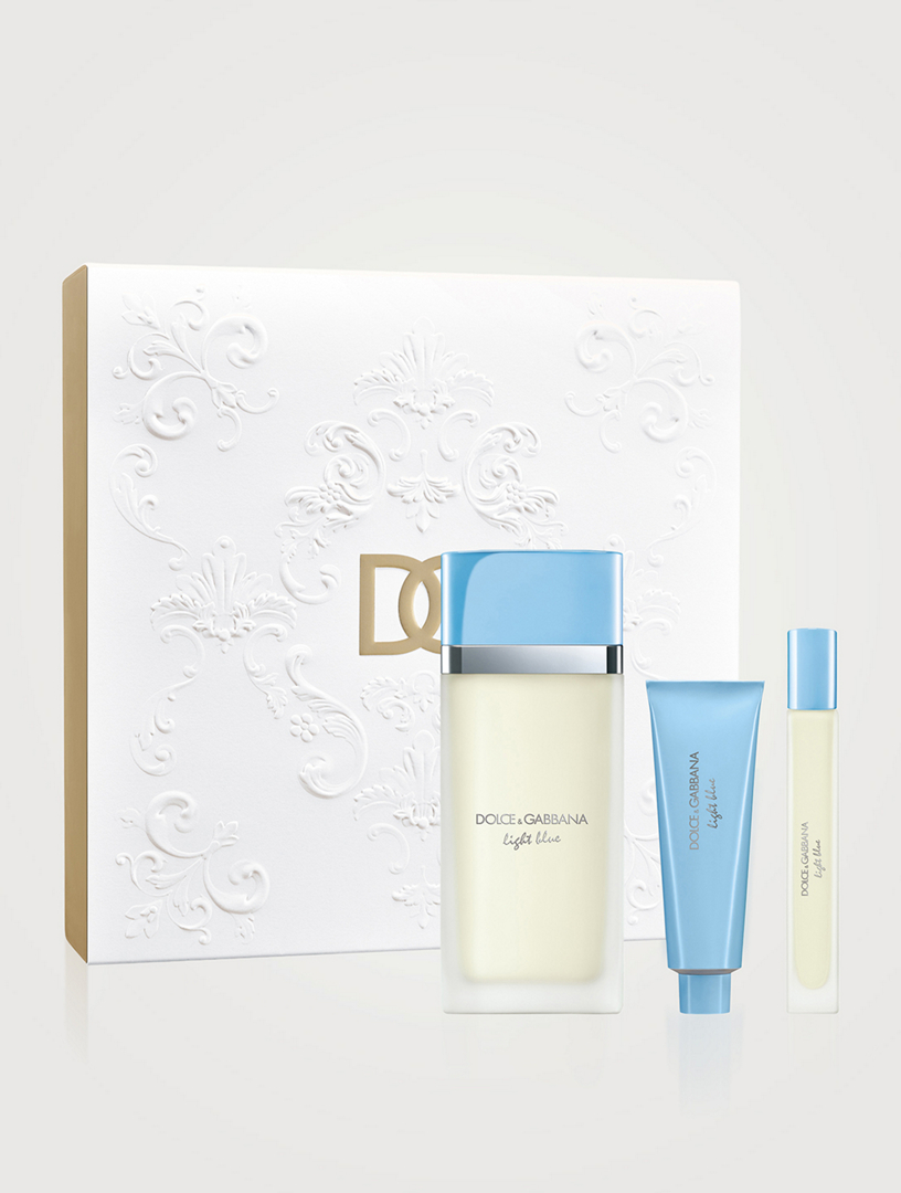 Dolce & Gabbana Light Blue トリオセット 新品 DOLCE & GABBANA Light Blue Eau de Toilette Trio Gift Set | Holt