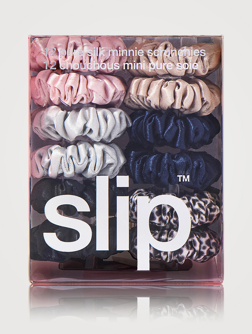 Pure Silk Minnie Scrunchie Set