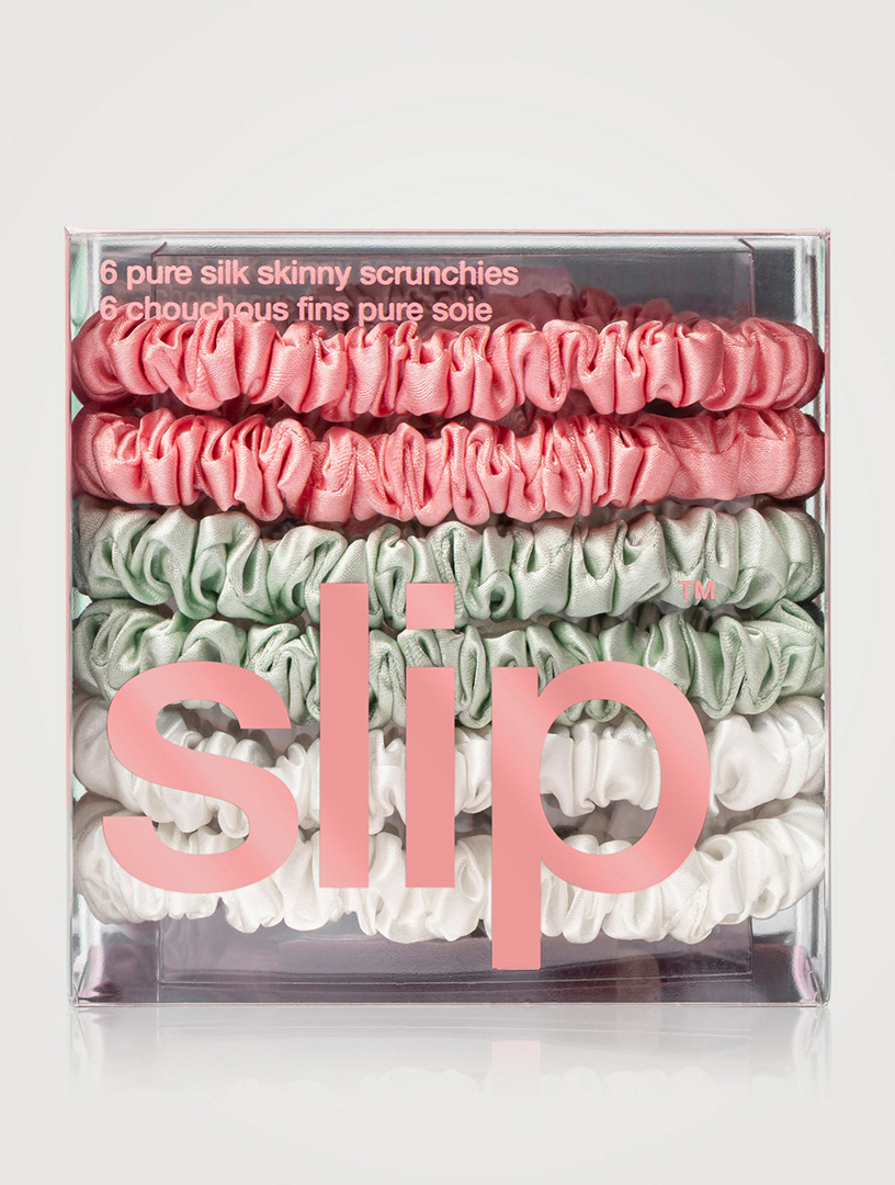 Pure Silk Skinny Scrunchies