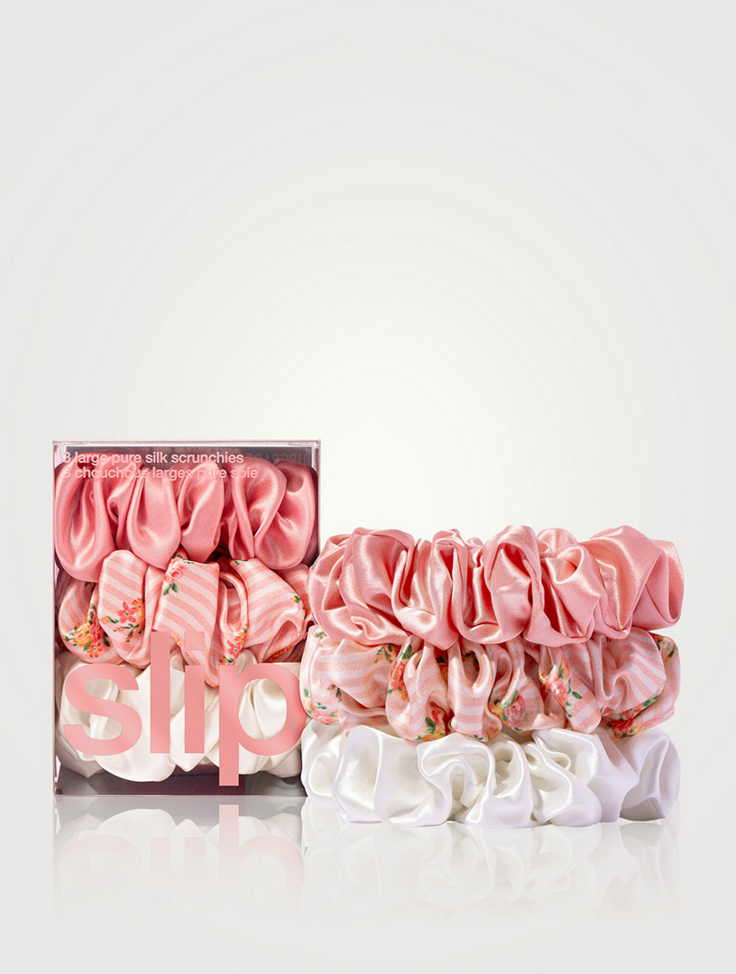 Large Pure Silk Scrunchies