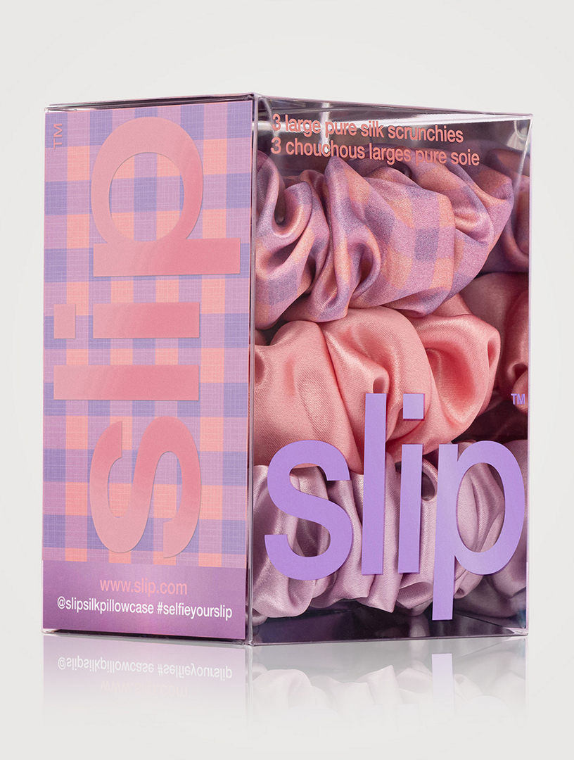 Large Pure Silk Scrunchies