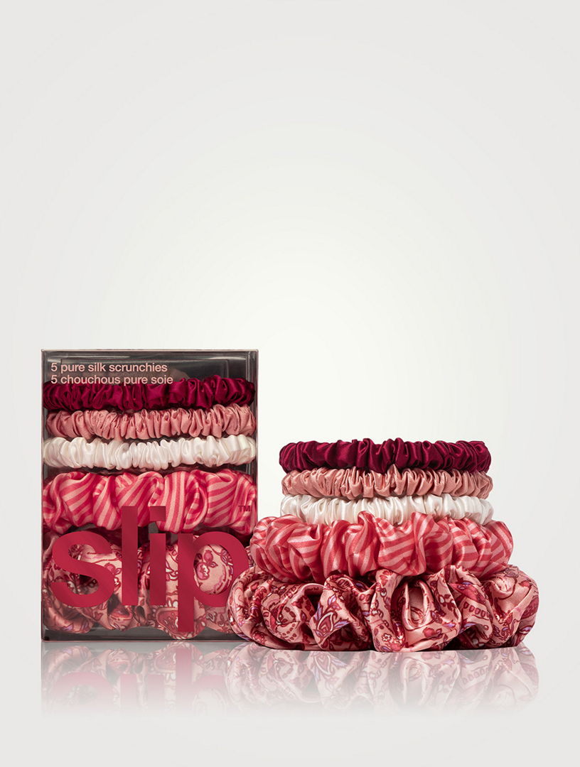 Pure Silk Assorted Scrunchies - Harriet