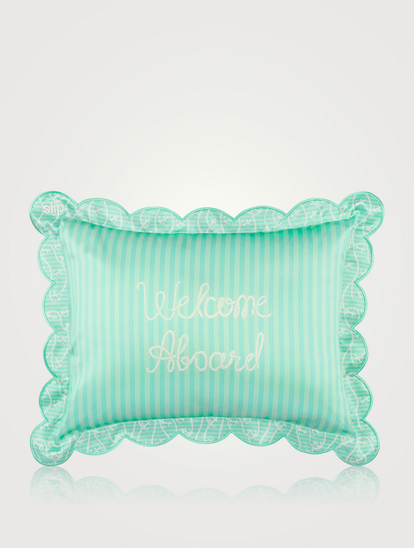 Pure Silk Travel Pillow With Complimentary Beach Bag - Les Vacances