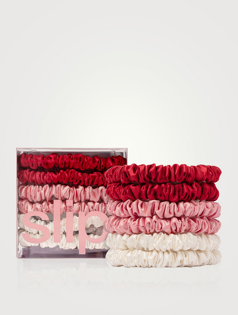 Sweetie Pure Silk Skinny Scrunchies