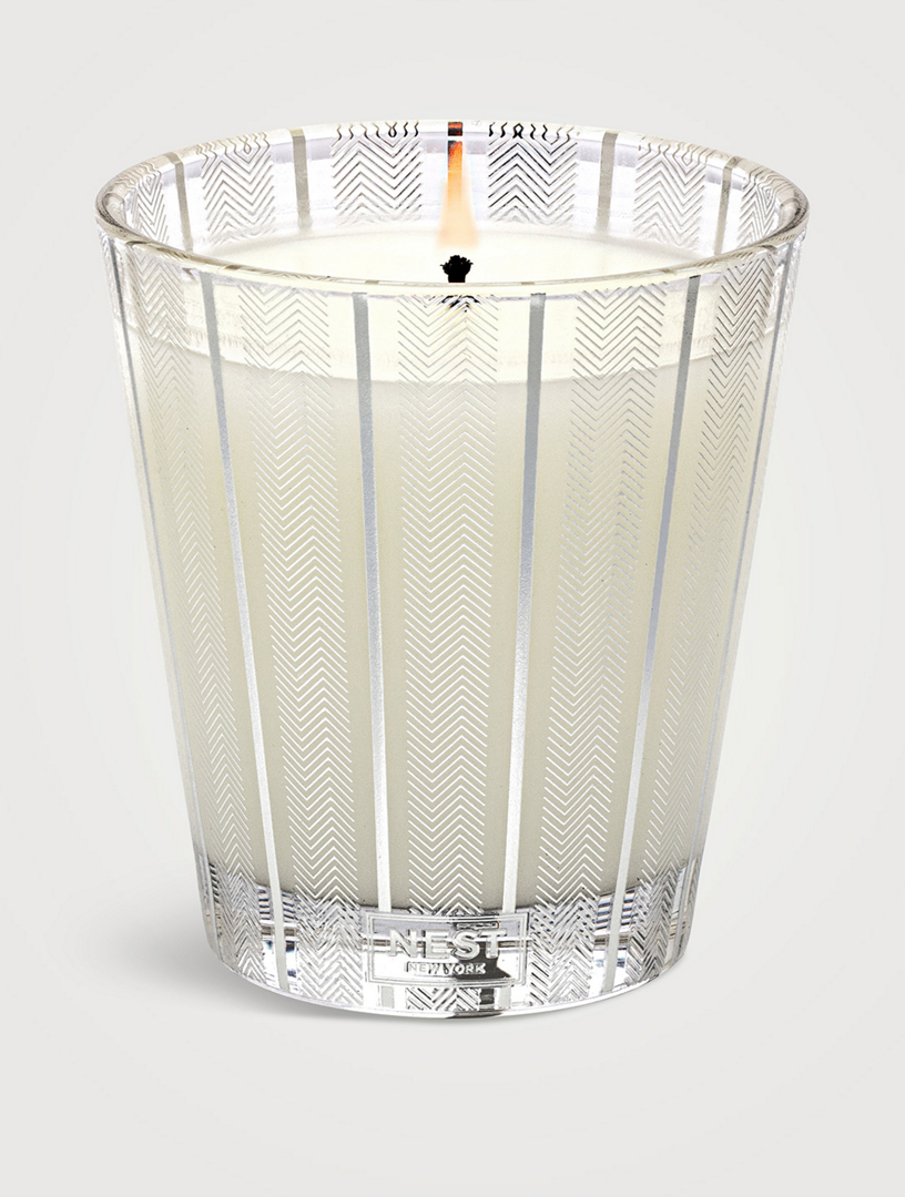 Blue Cypress & Snow Candle