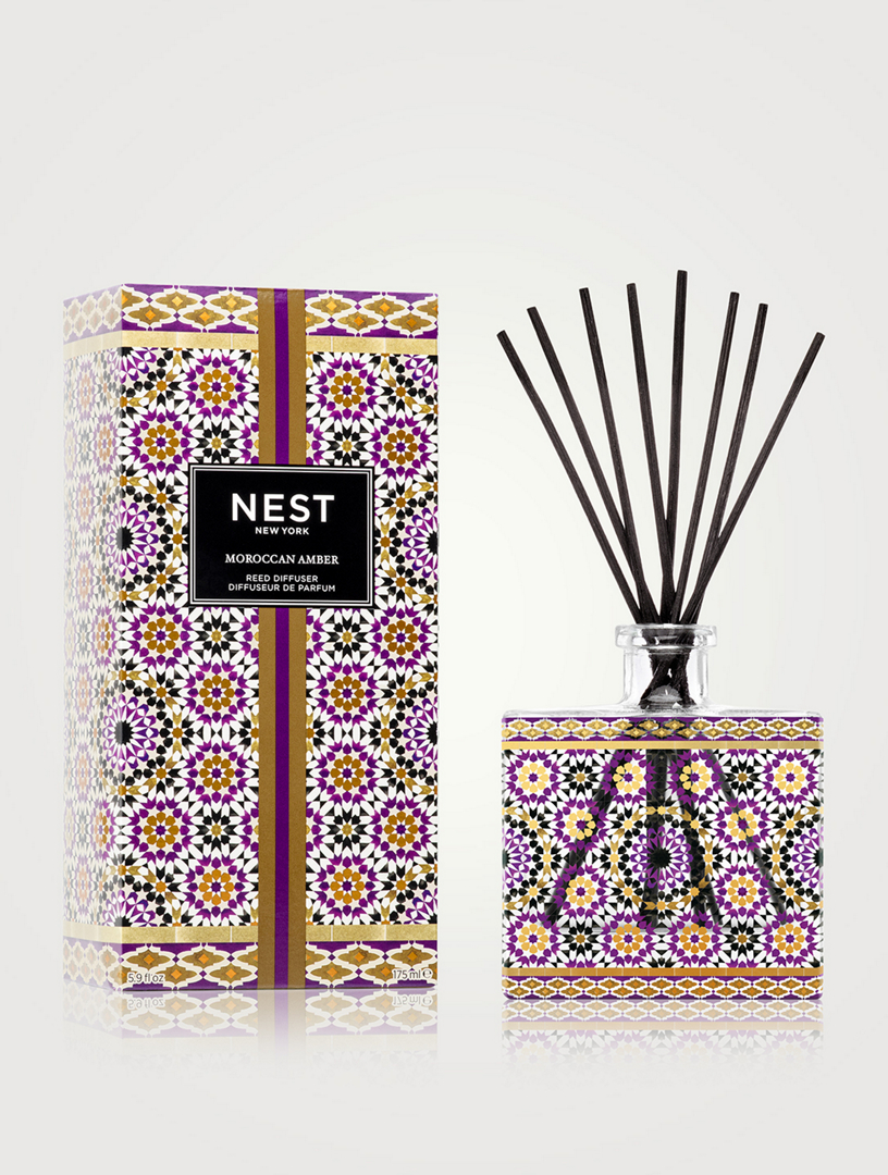 Diffuseur de roseaux décoratifs en Moroccan Amber