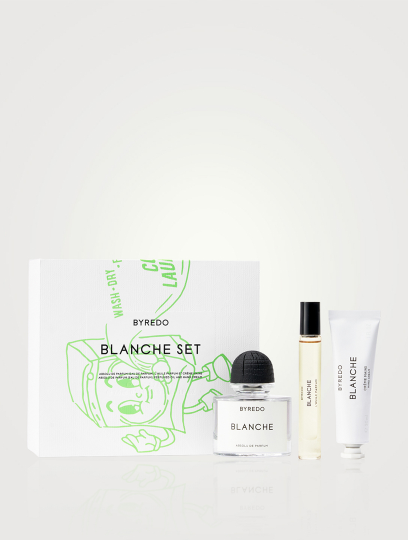 Blanche Absolu De Parfum, Oil, and Hand Cream Set