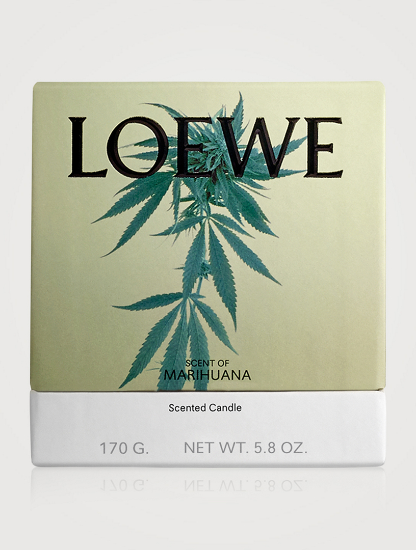 Small Scent of Marihuana candle Green - LOEWE