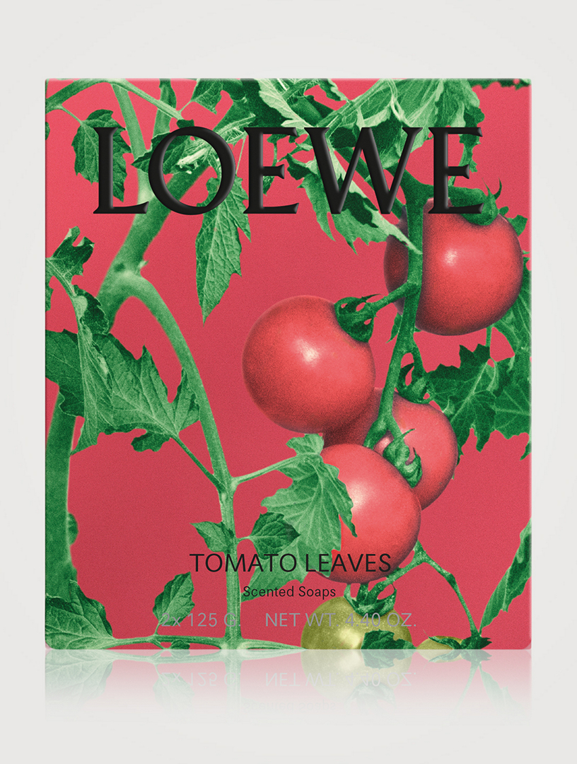 LOEWE Tomato Leaves Small Solid Soap Duo Set | Holt Renfrew