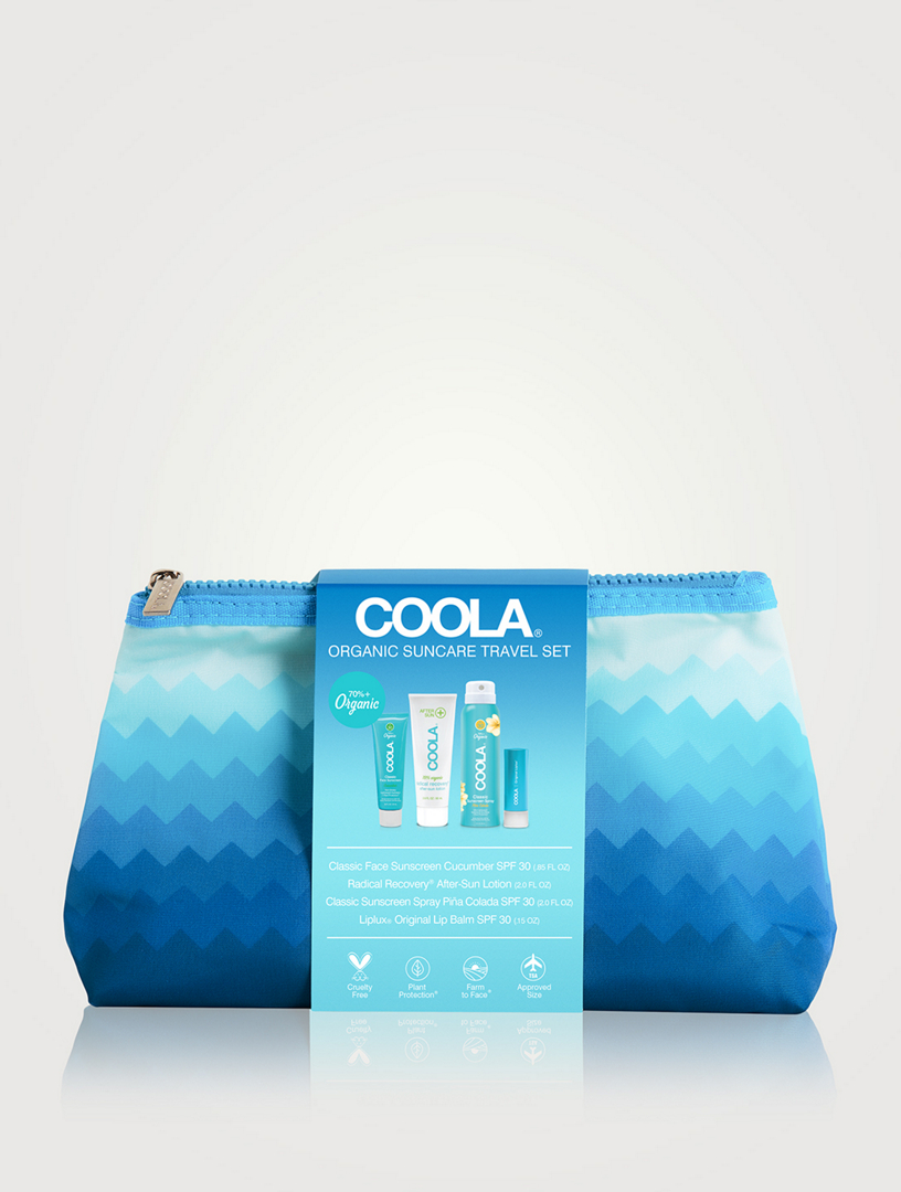 Four-Piece Organic Suncare Travel Set