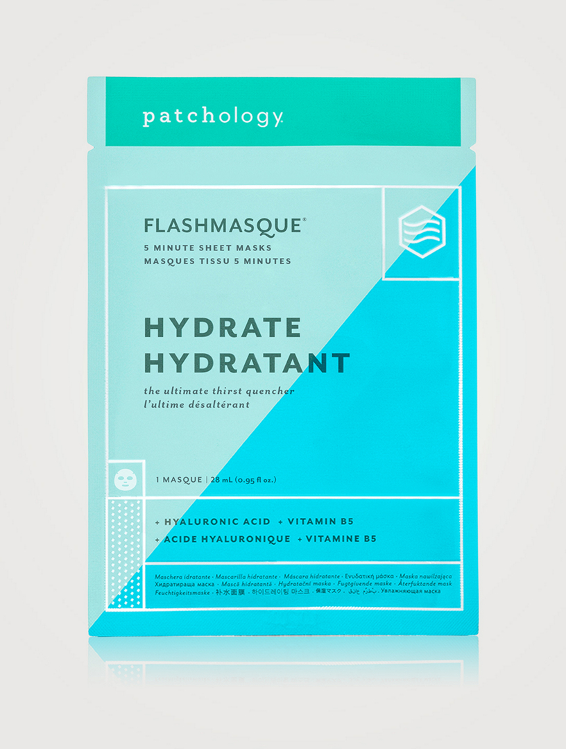 FlashMasque® Hydrate 5 Minute Sheet Masks