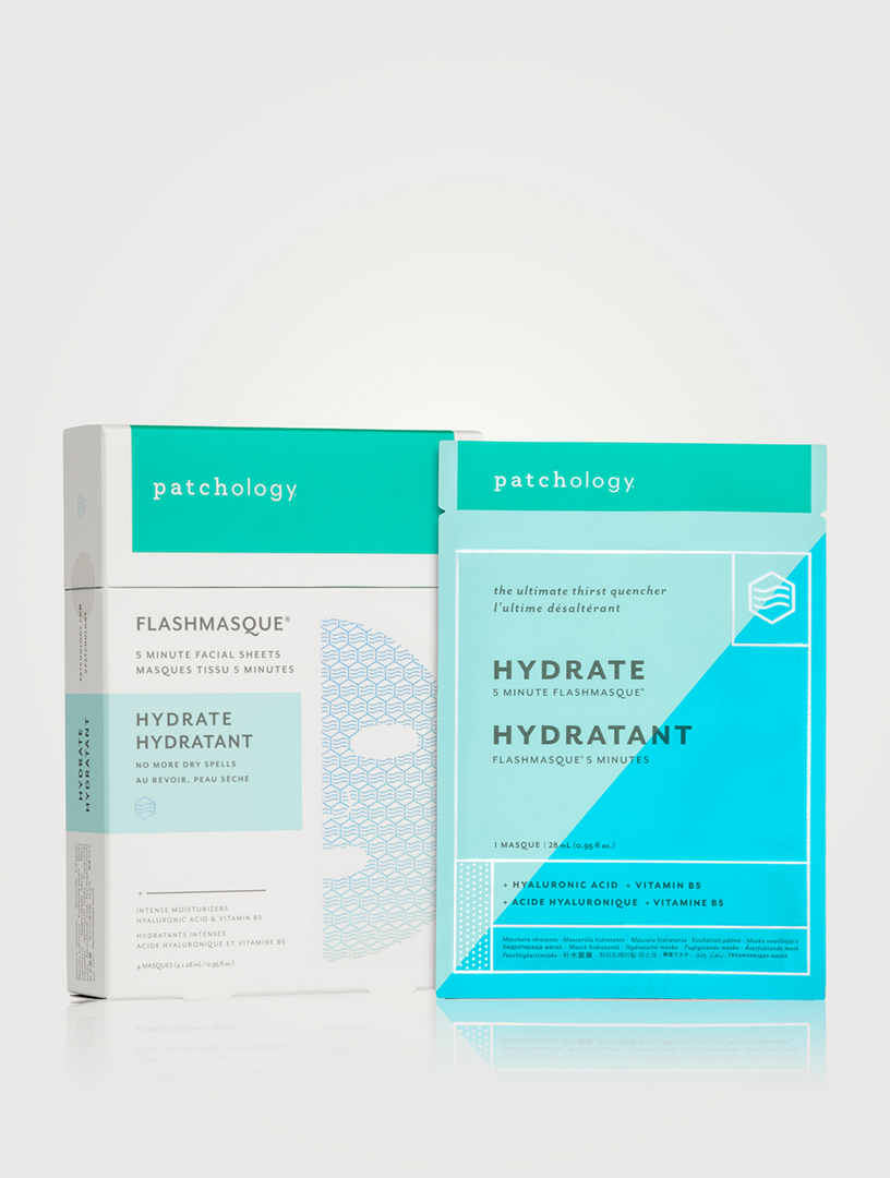 FlashMasque® Hydrate 5 Minute Sheet Masks