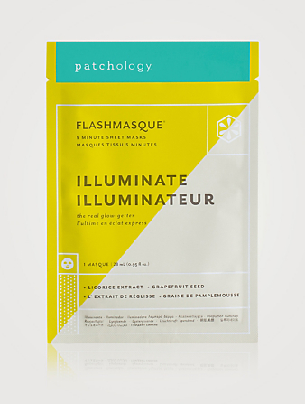 PATCHOLOGY Masques tissus illuminateurs 5 minutes FlashMasque®  Incolore