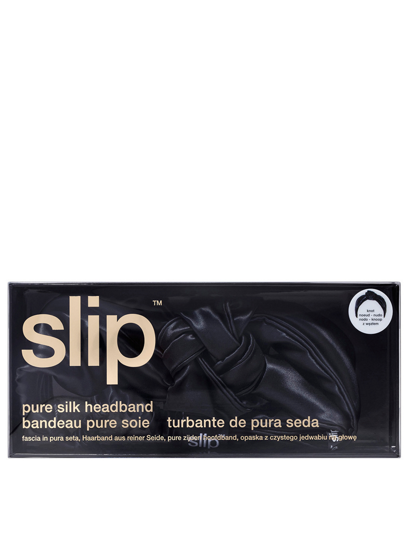 Pure silk knot headband