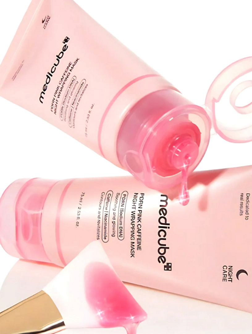 MEDICUBE PDRN Pink Caffeine Night Wrapping Mask | Holt Renfrew