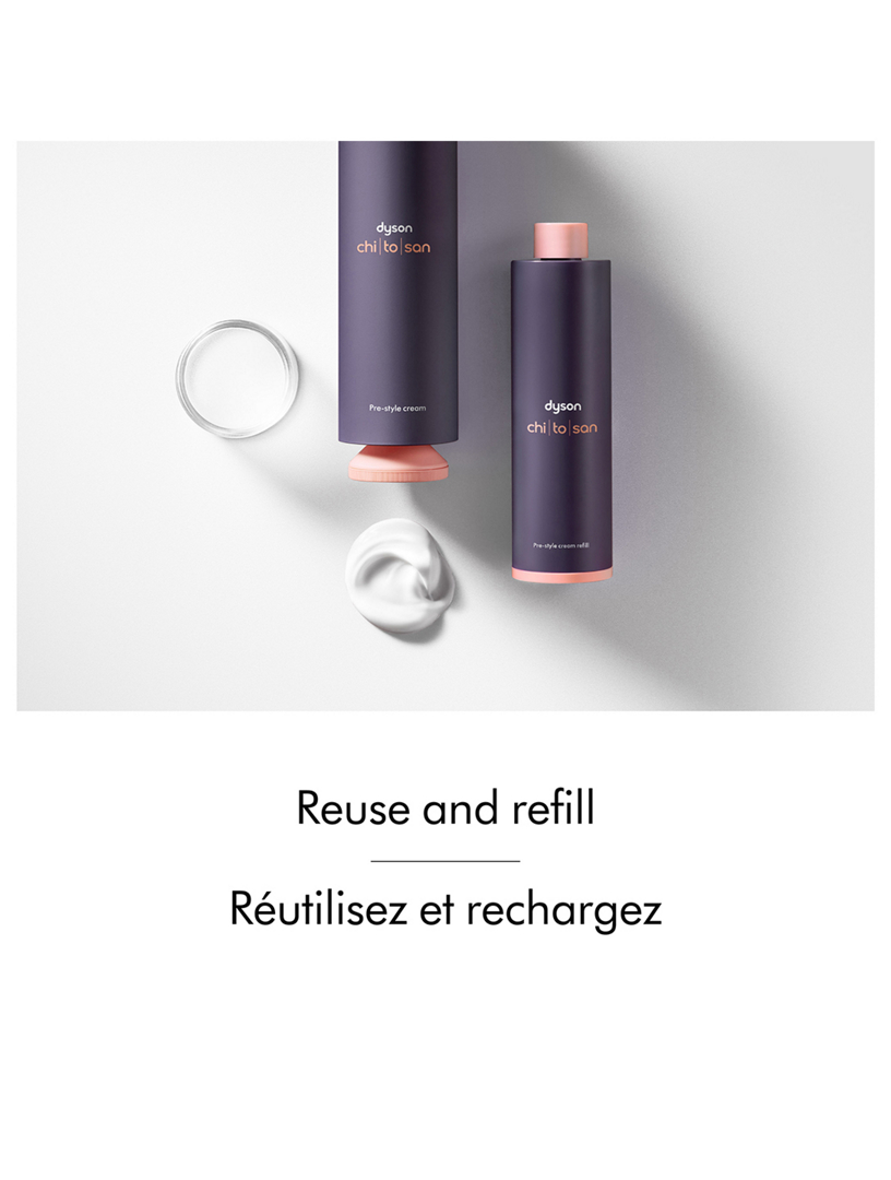 Dyson Chitosan™ Pre-Style Cream, Straight to