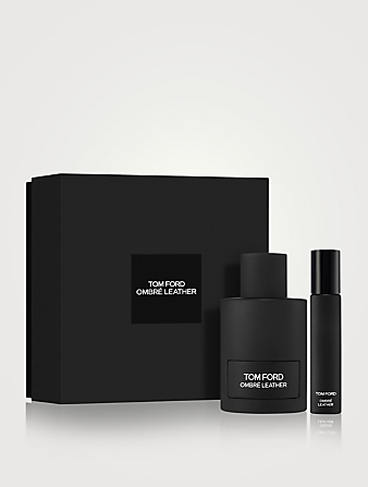 Ombré Leather Eau De Parfum Set With Travel Spray