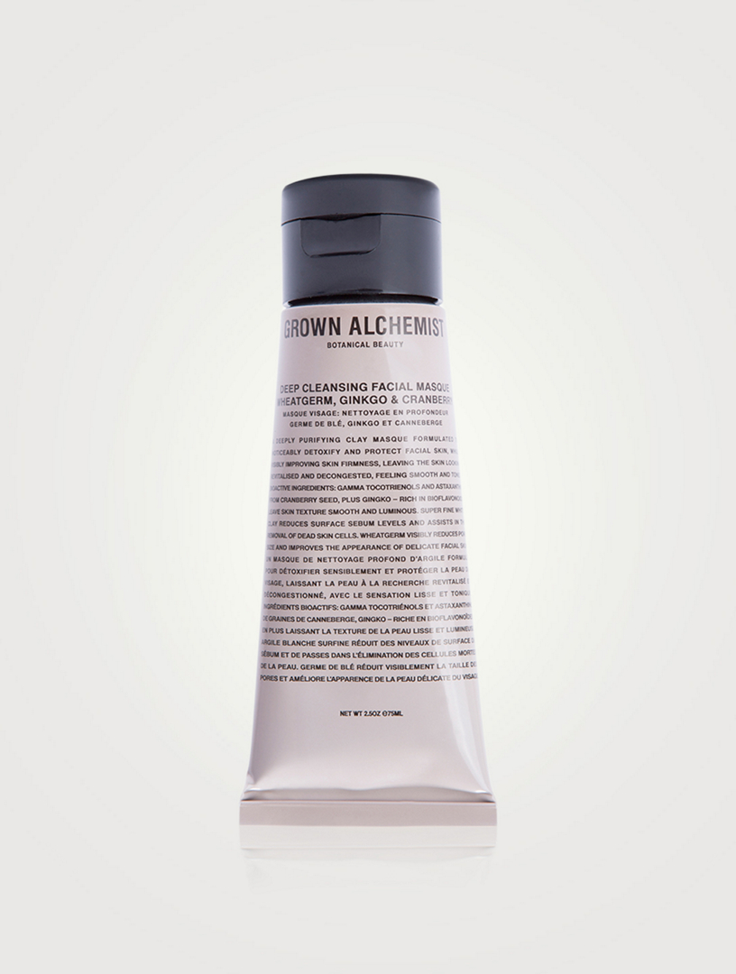 Deep Cleansing Facial Masque: Wheatgerm, Ginkgo & Cranberry