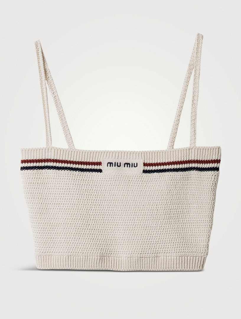Cotton knit top