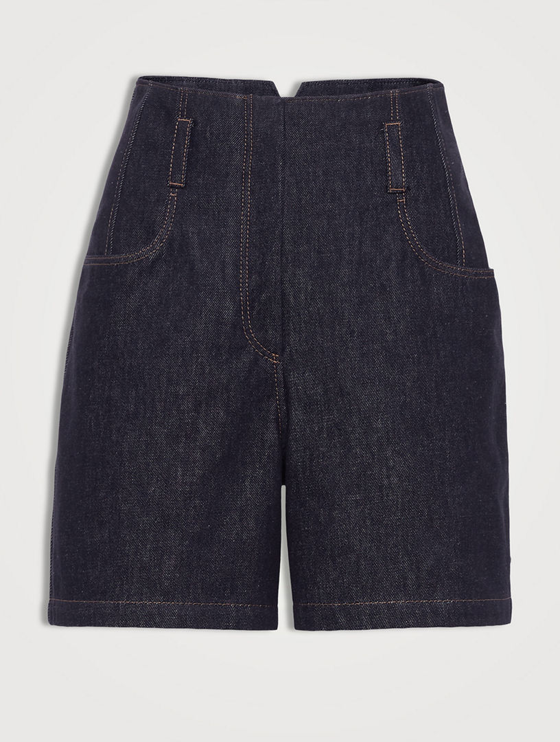 Women s Designer Jean Shorts Holt Renfrew