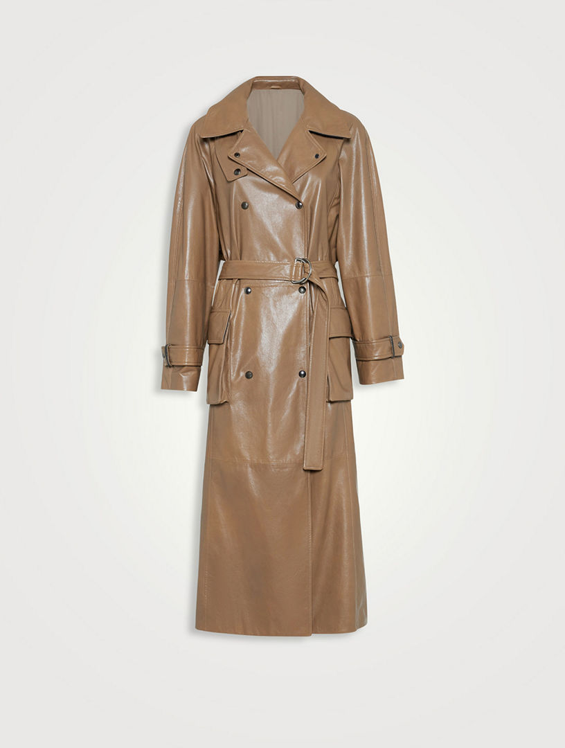 BURBERRY Cropped Gabardine Trench Jacket | Holt Renfrew
