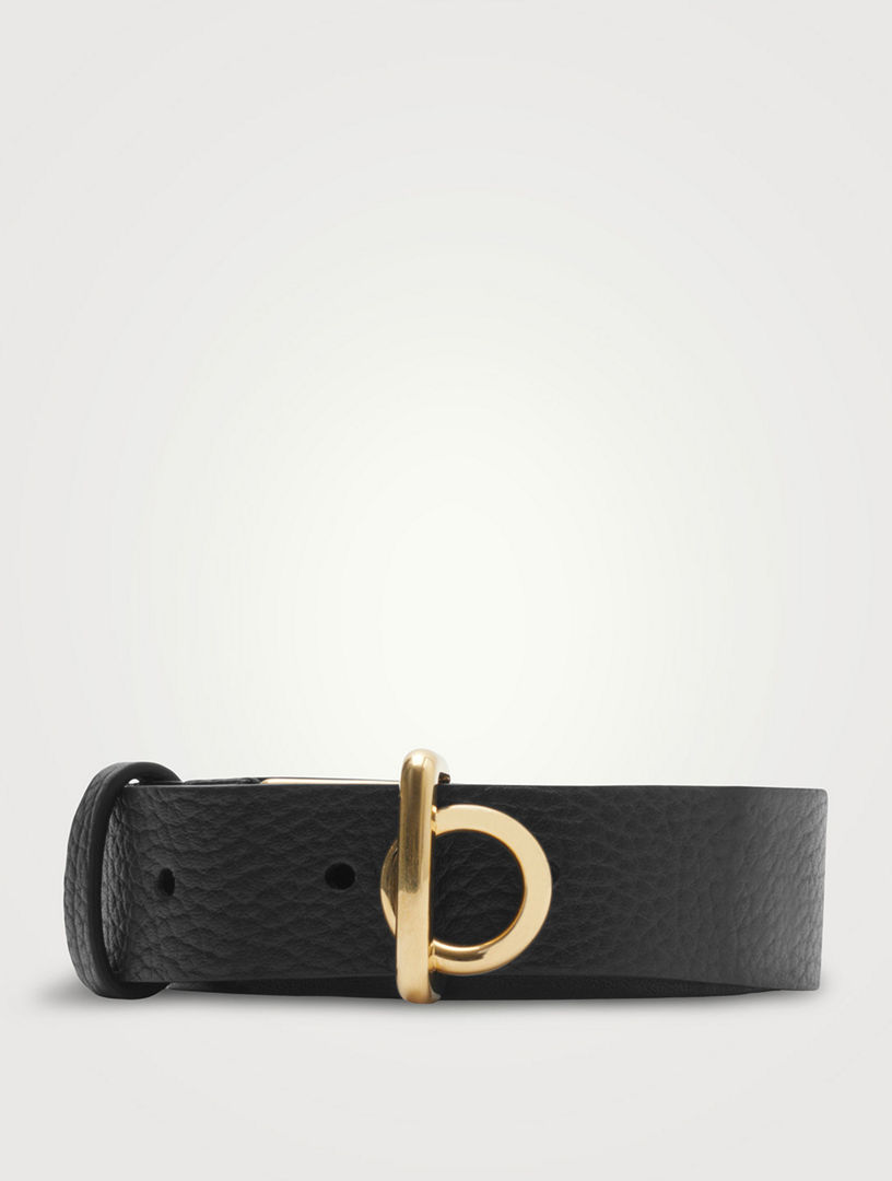 LOEWE Reversible Anagram Leather Belt | Holt Renfrew
