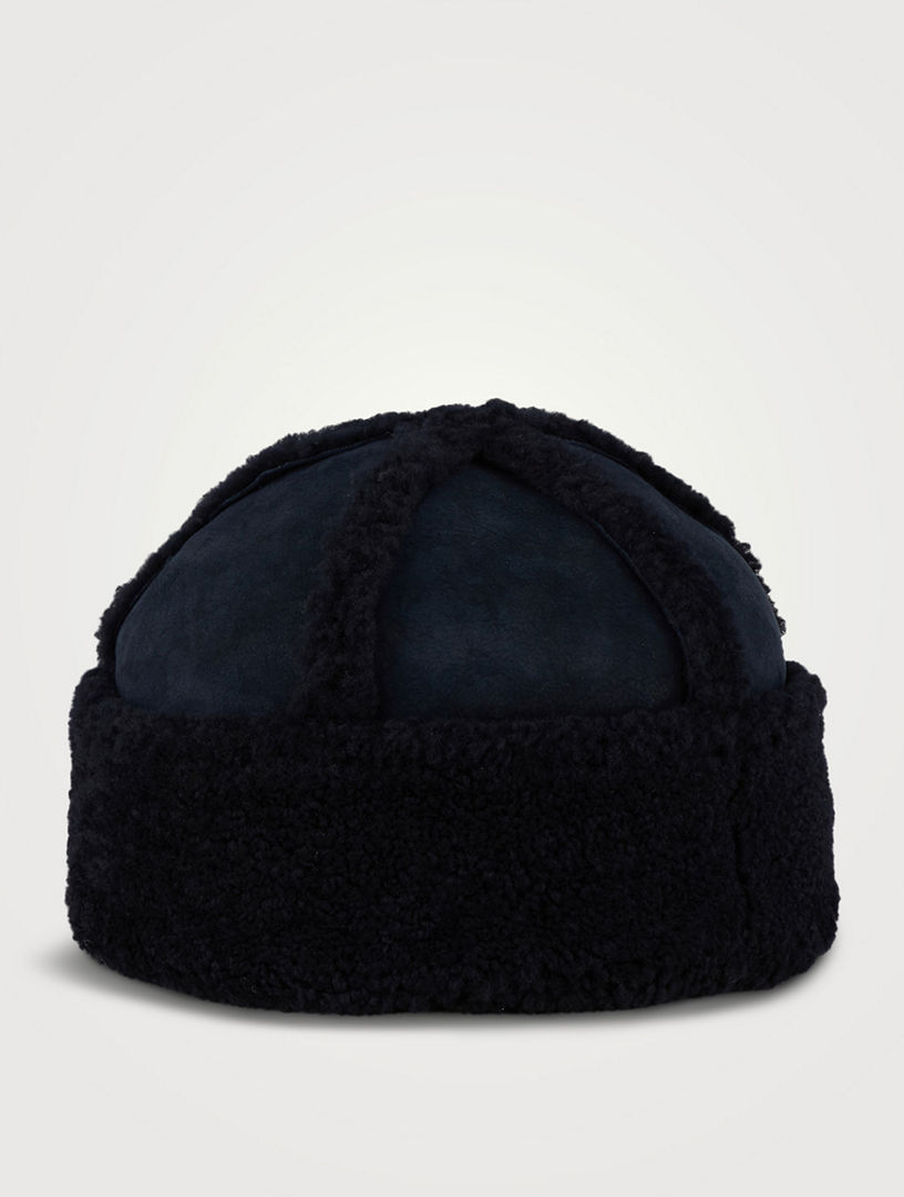 GIORGIO ARMANI Sheepskin Hat Holt Renfrew