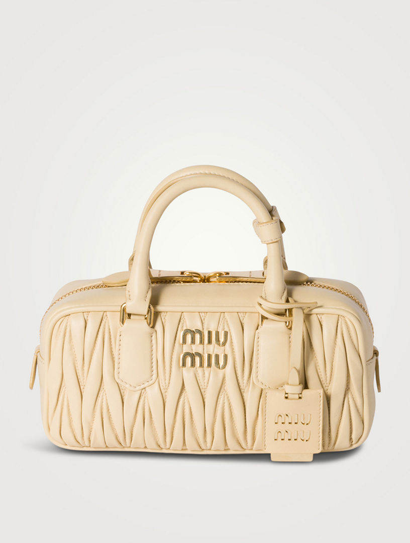 Arcadie Matelassé Nappa Leather Bag