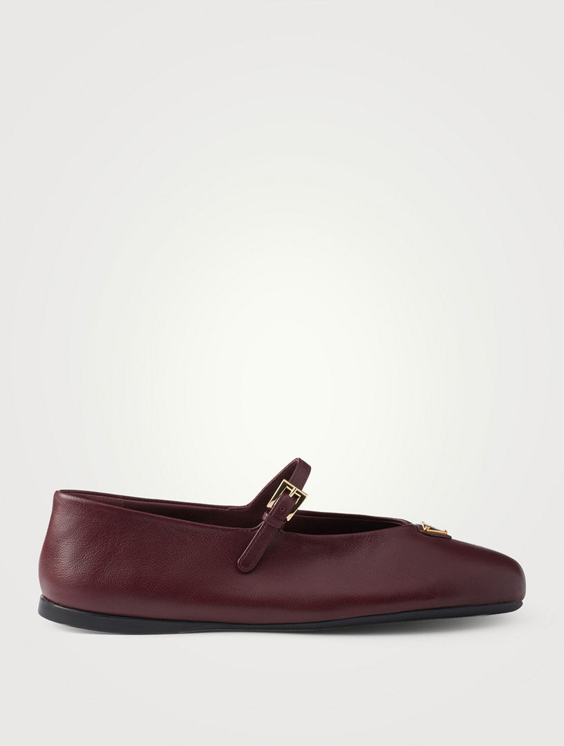 Nappa Leather Ballerinas