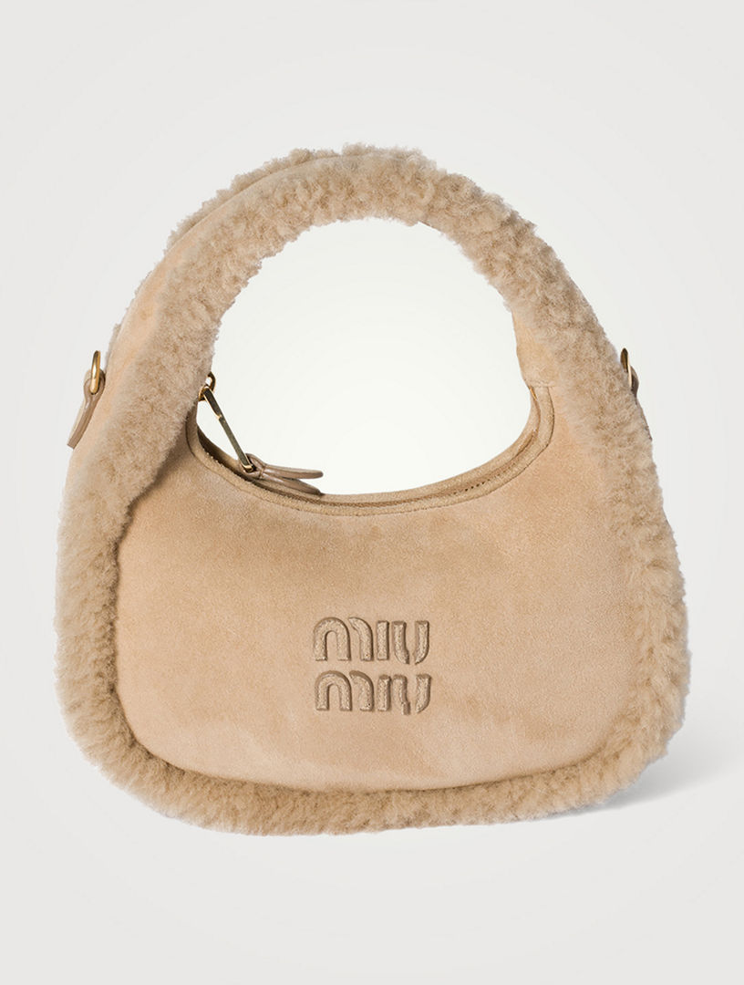 Sac Wander en shearling
