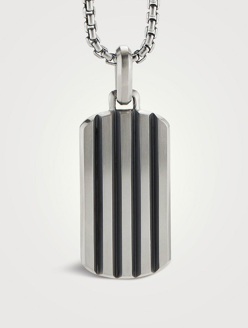 EMANUELE BICOCCHI Sterling Silver Fleury Cross Necklace