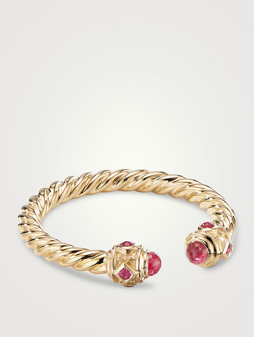 Renaissance Color Ring In 18k Yellow Gold With Rubies June 2025
