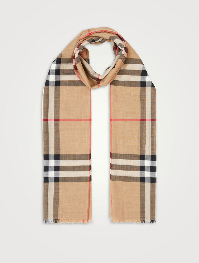 LOEWE Wool And Cashmere Scarf With Pocket | Holt Renfrew