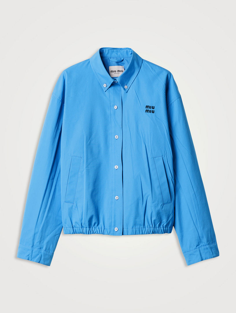 Blouson en popeline
