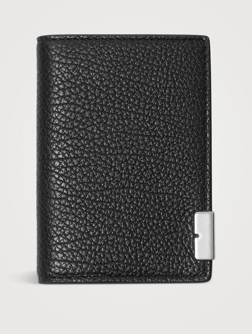 TOM FORD T Line Leather Card Holder In Croc Print Holt Renfrew