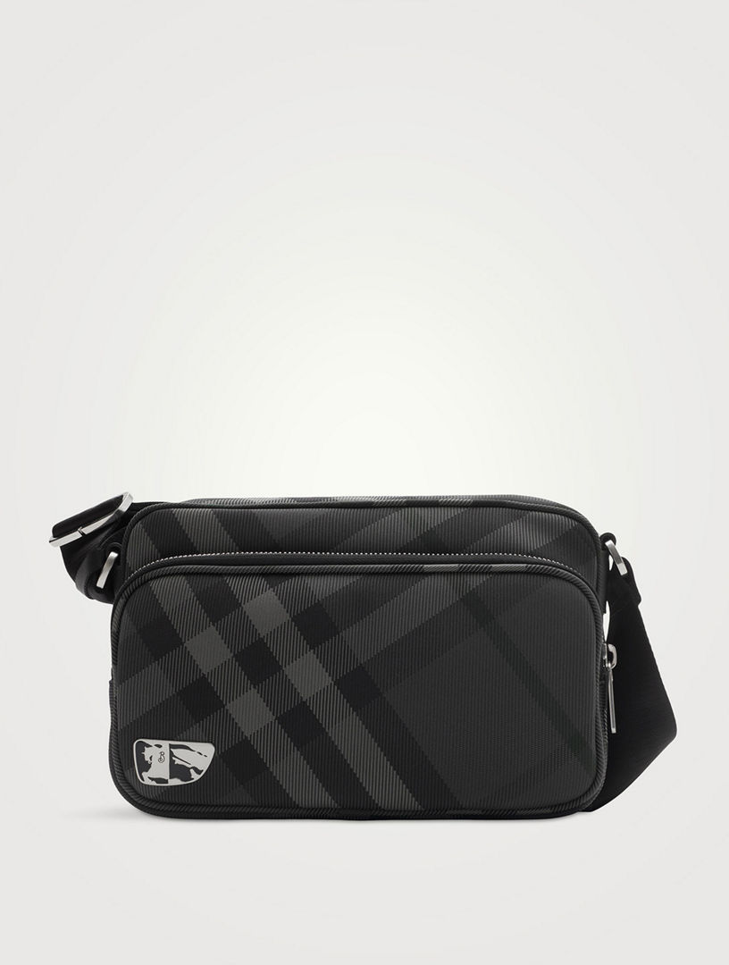 Grid Crossbody Bag