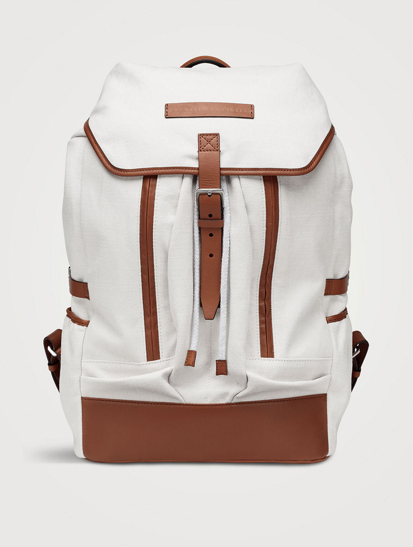 Brunello cucinelli outlet backpack