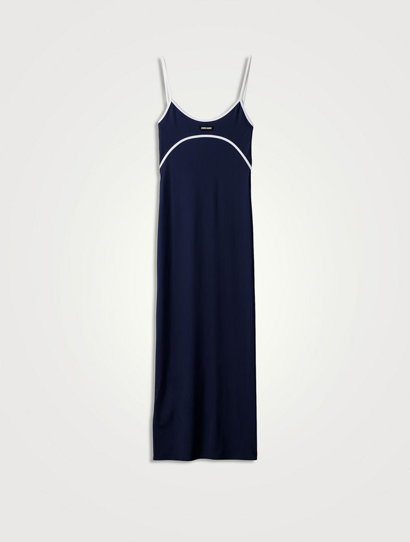 Stretch Jersey Midi-dress