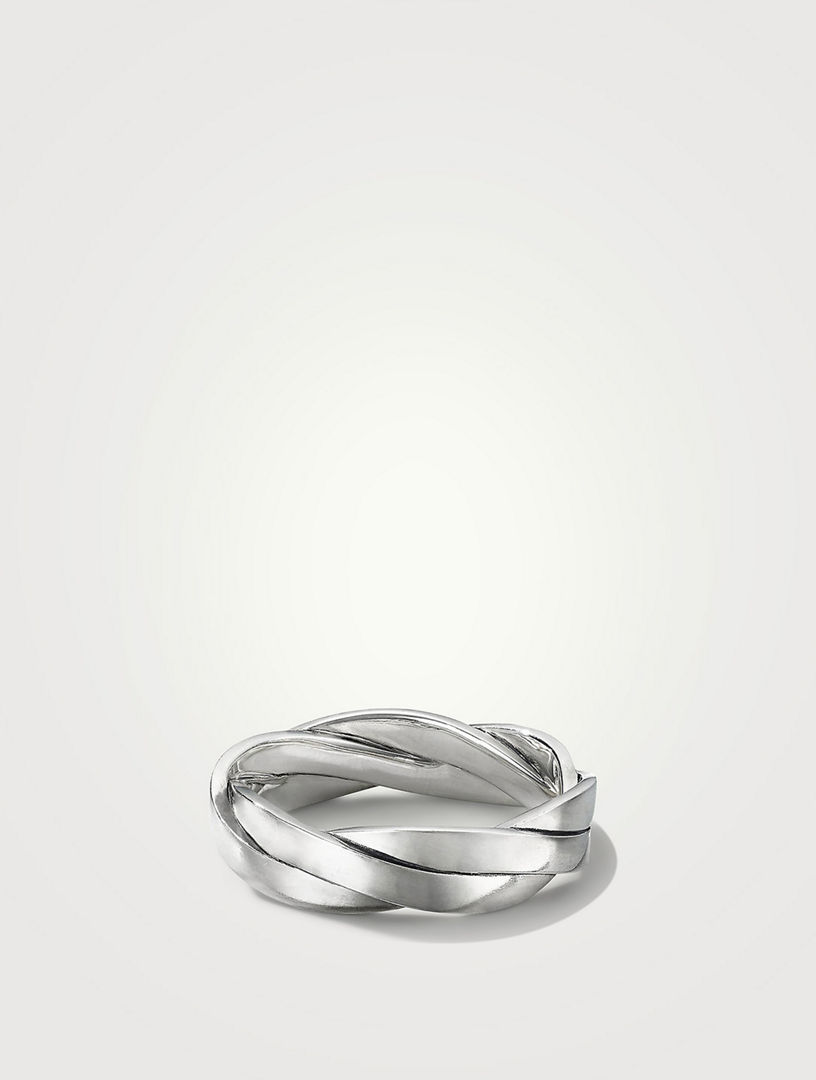 NIALAYA Stainless Steel Dorje Nail Ring