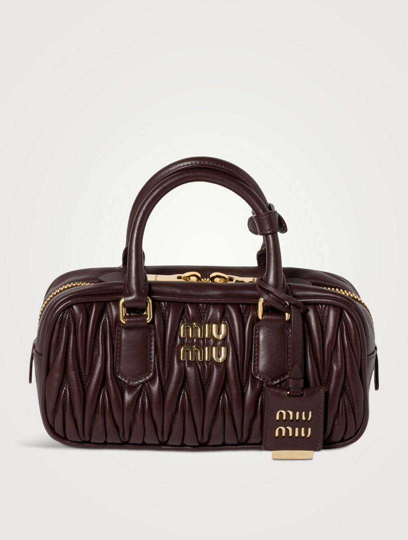 Arcadie Matelassé Nappa Leather Bag