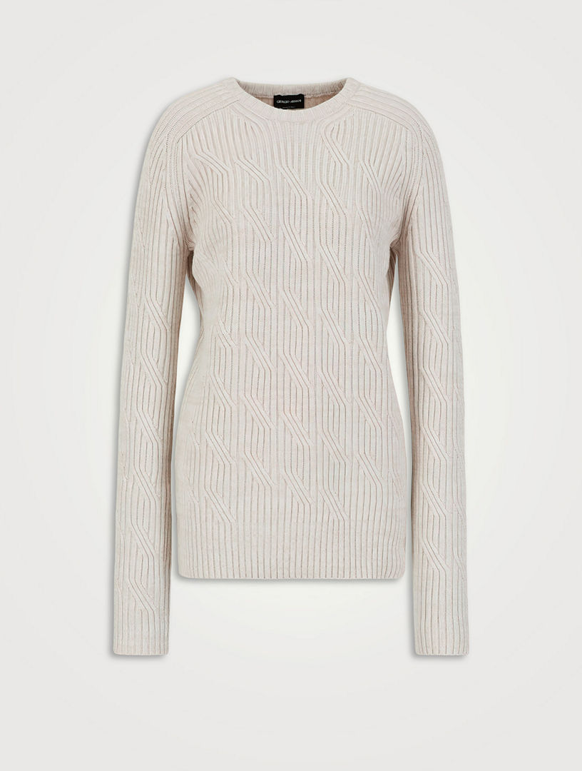 Giorgio armani cashmere sweater hotsell