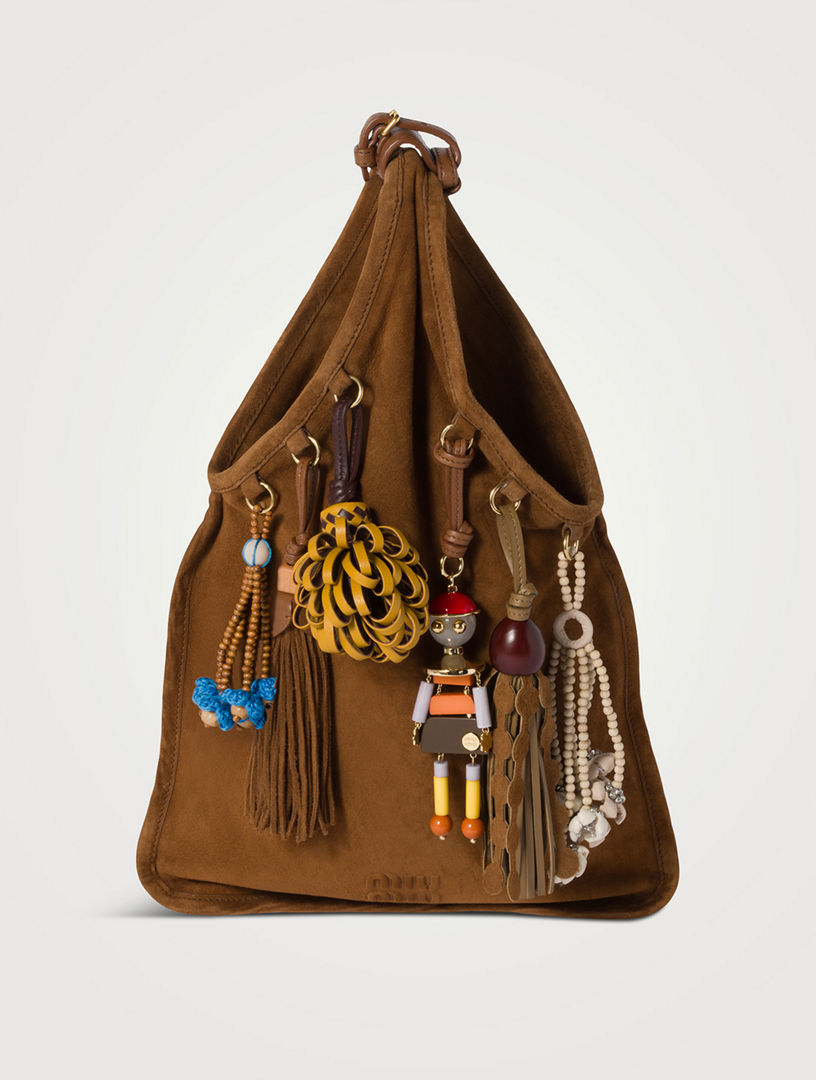 Suede Bag With Trick