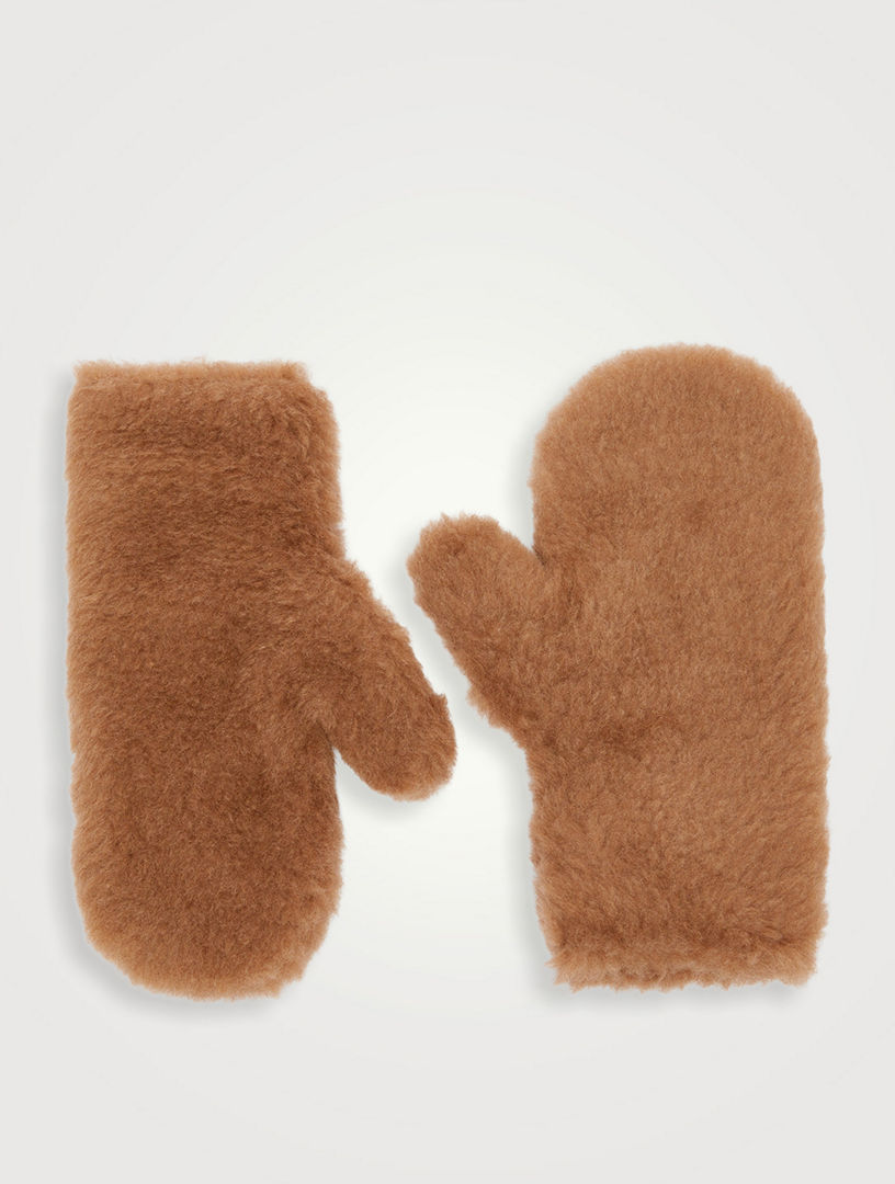 Teddy Fabric Mittens