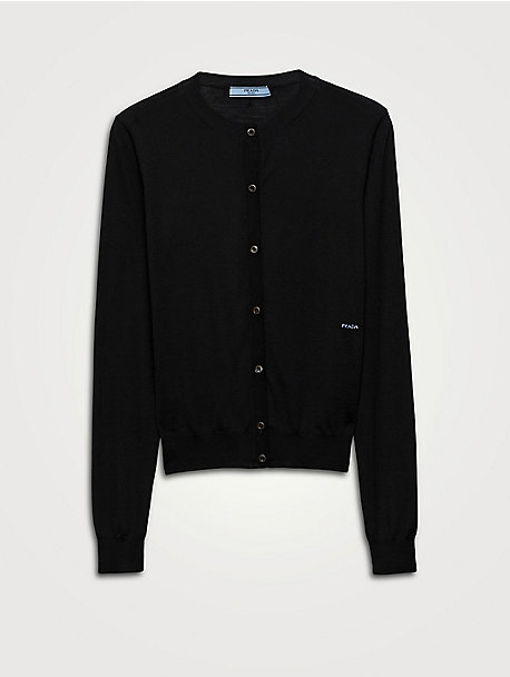 LOEWE Anagram Puff-Sleeve Cardigan | Holt Renfrew LOEWE Anagram Puff-Sleeve Cardigan | Holt Renfrew